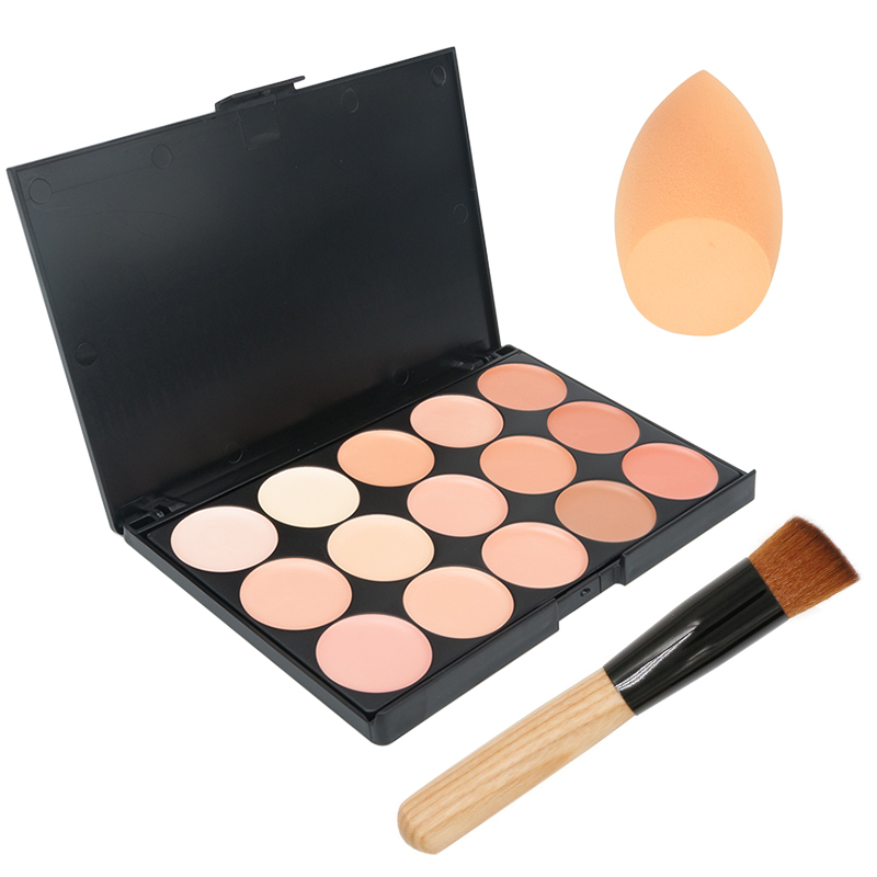 Camo Face Paint - Krim kamuflase Concealer wajah, 15 warna