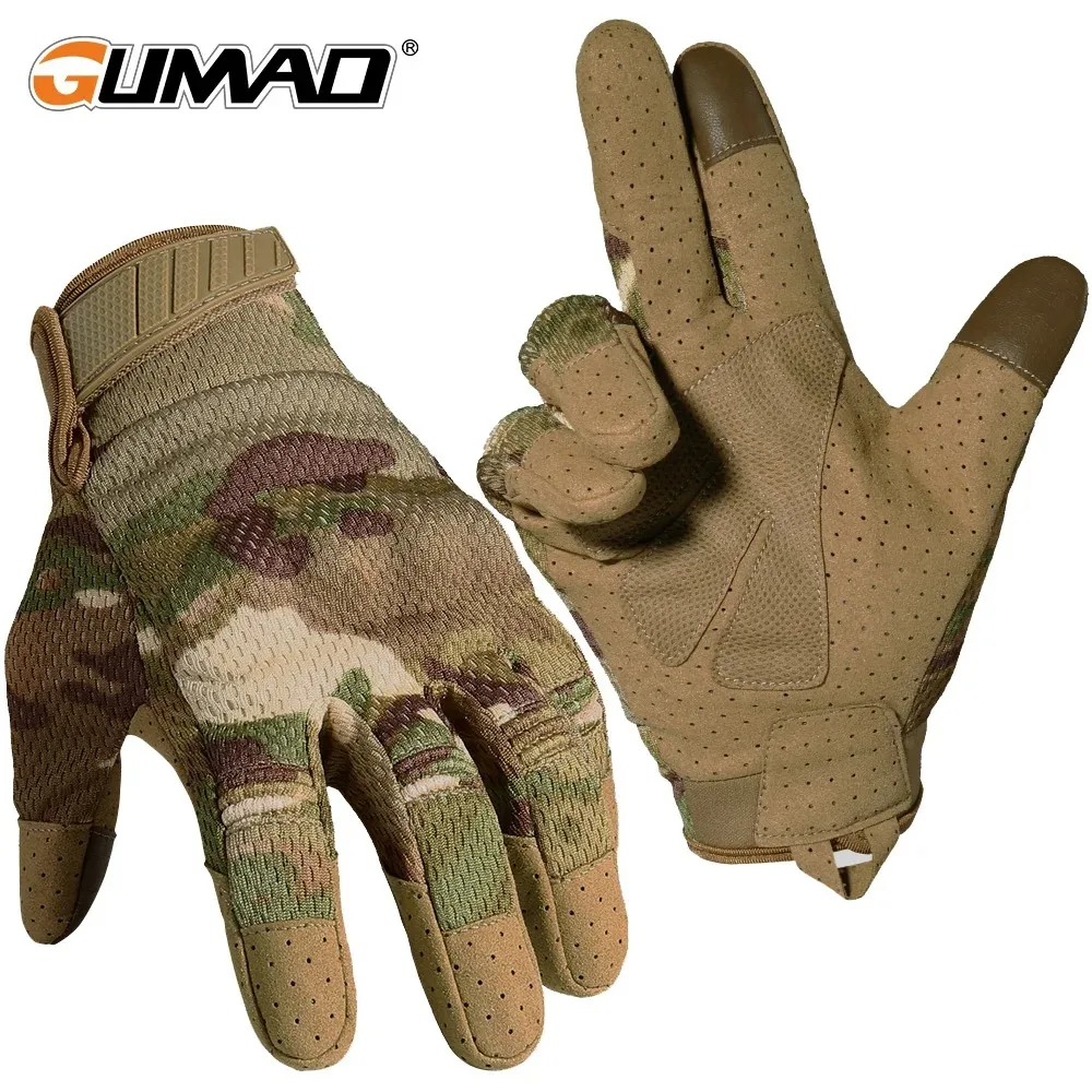 Outdoor Hunting Gloves - Camo sarung tangan layar sentuh, peralatan
