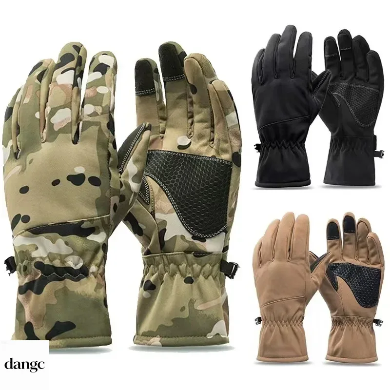 Outdoor Hunting Gloves - Sarung Tangan Berburu Kamuflase Tahan Air