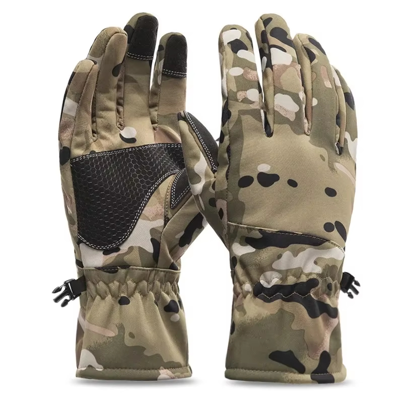 Outdoor Hunting Gloves - Sarung Tangan Taktis Luar Ruangan Kamuflase