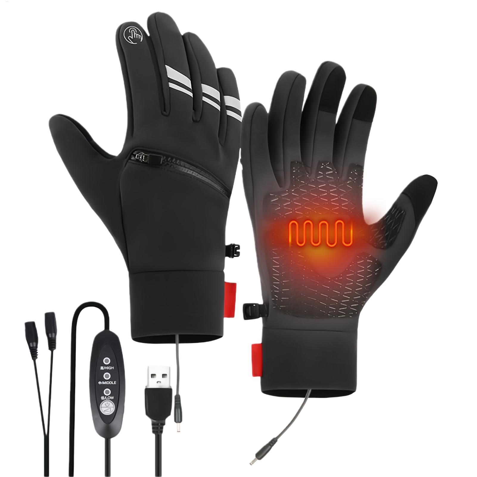 Outdoor Hunting Gloves - Sarung Tangan Berpemanas USB 3 Pengaturan