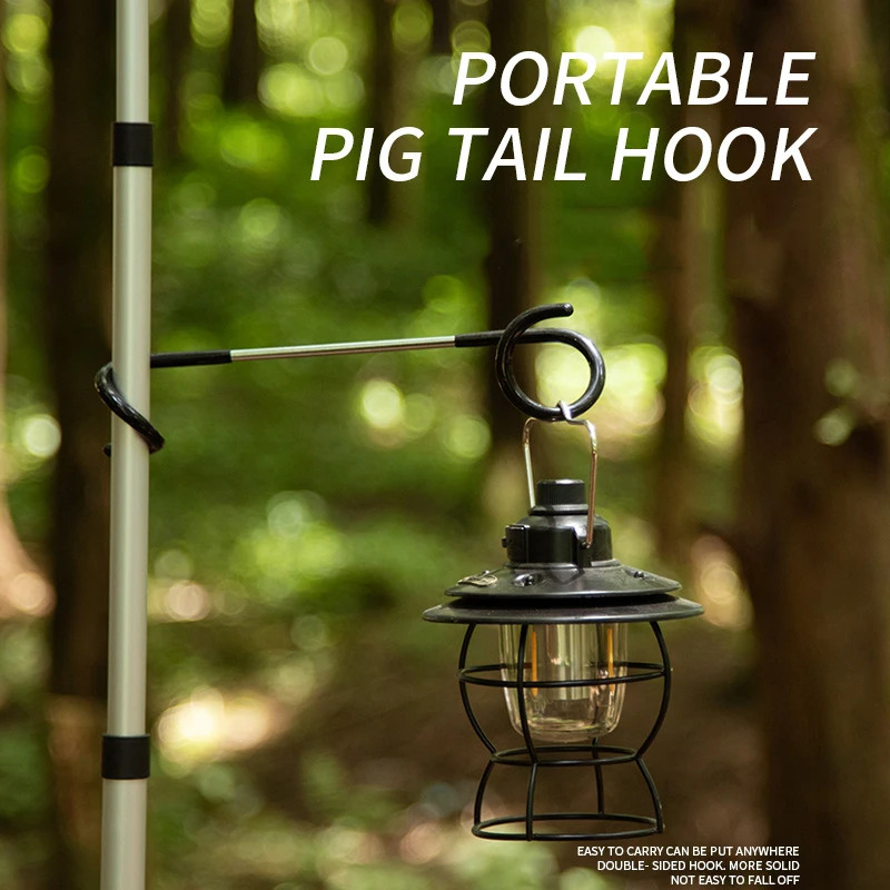 Kait Penyangga Lampu Baja Taha - Hunting Camp Outdoor Supplies ulasan dan harga