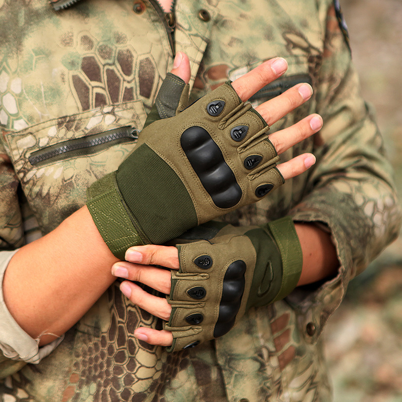 Sarung Tangan Setengah Jari Ta - Outdoor Hunting Gloves ulasan dan harga