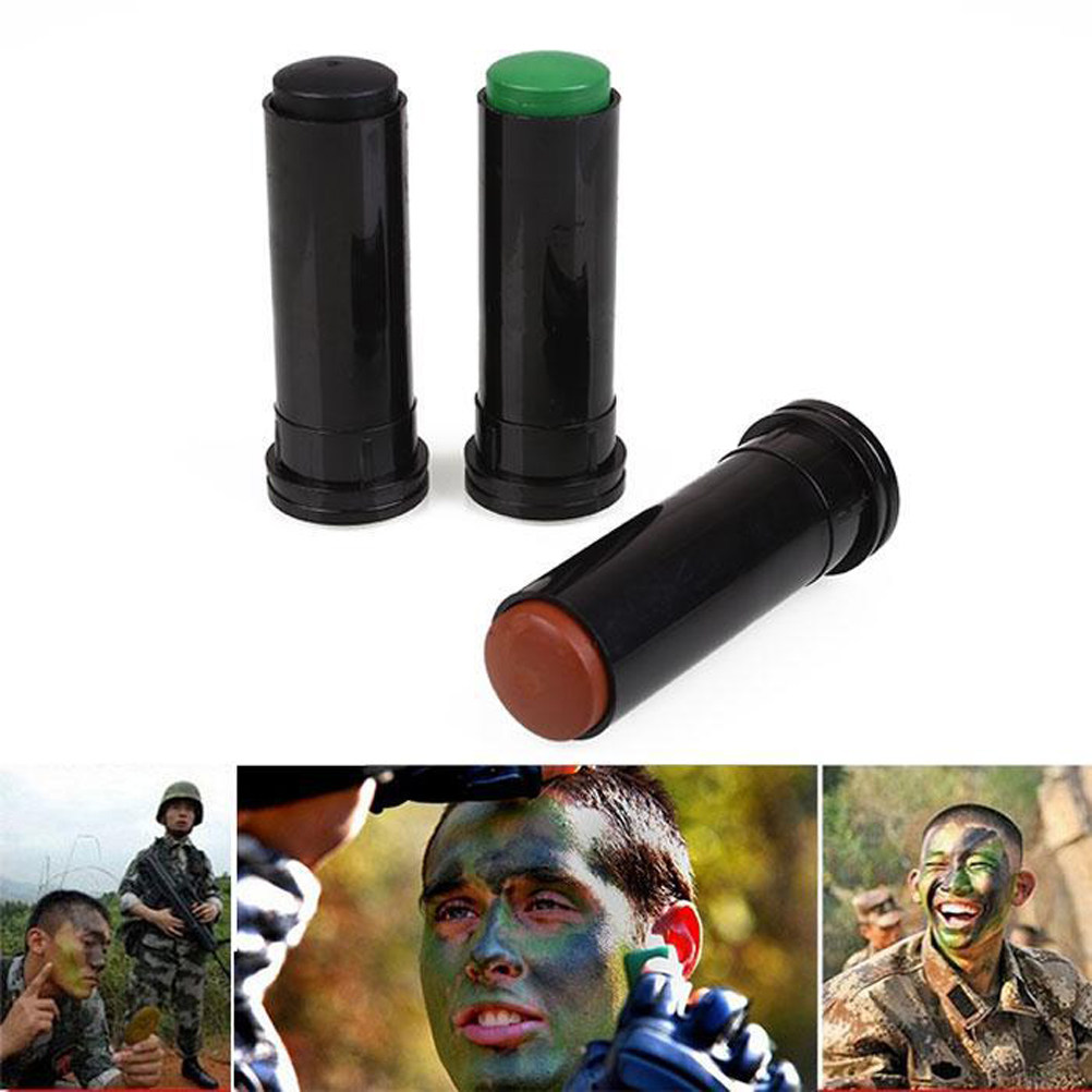 3 Buah Kit Stik Cat Wajah Kamu - Camo Face Paint ulasan dan harga