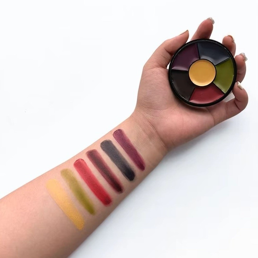 Kit Rias Wajah 6 Warna, Palet  - Camo Face Paint ulasan dan harga