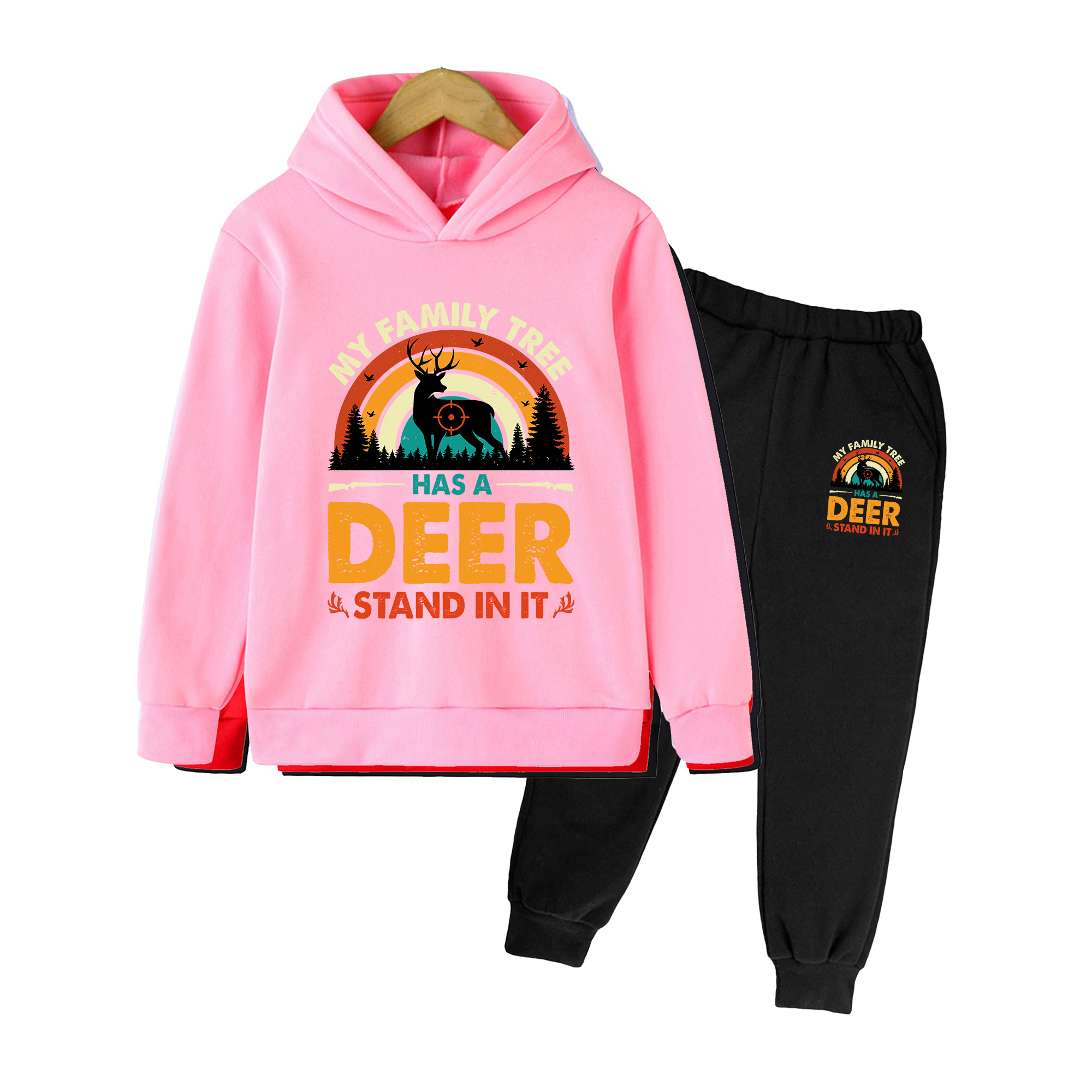 Setelan Hoodie & Celana Olahra - Outdoor Hunting Hoodie ulasan dan harga
