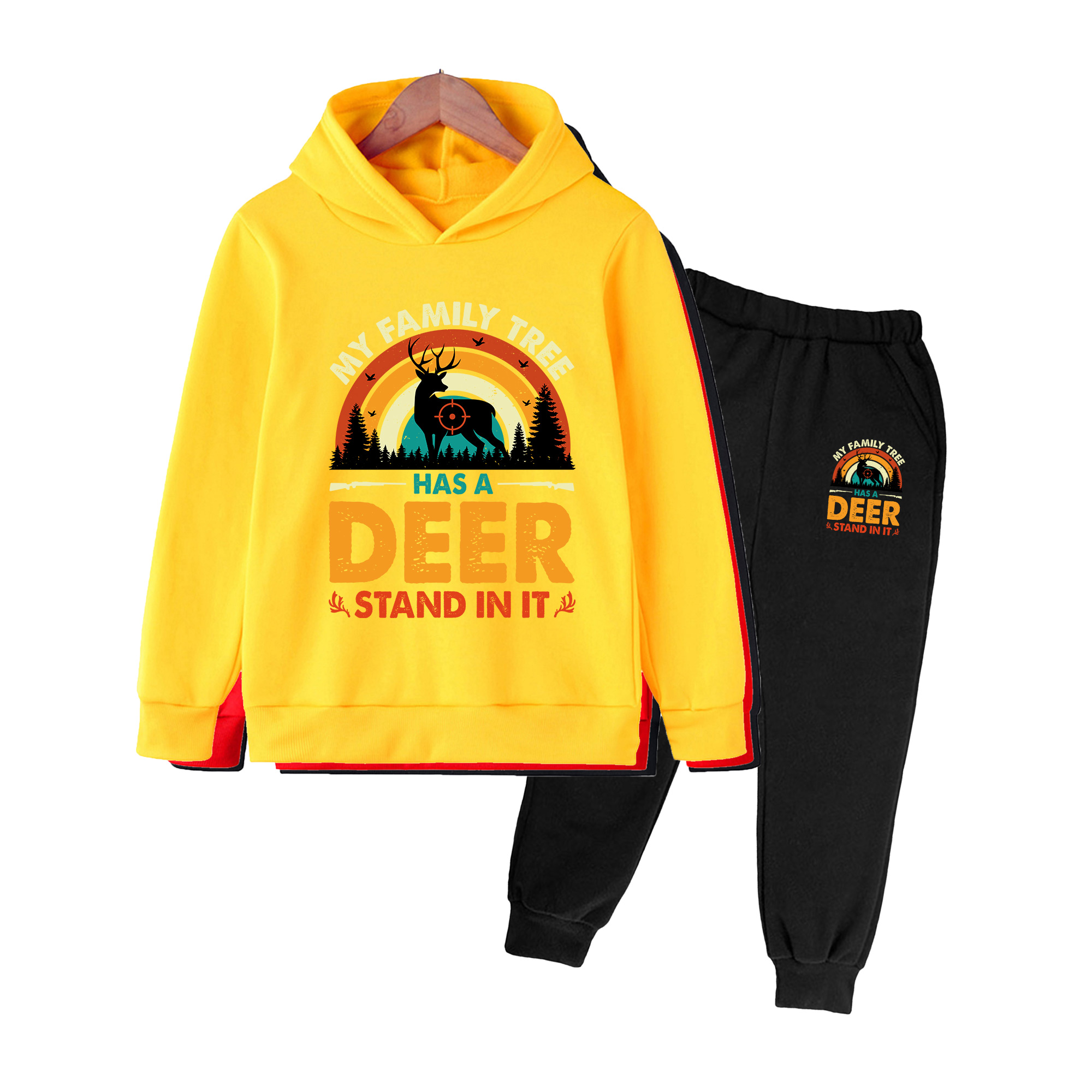 Setelan Hoodie & Celana Olahra - Outdoor Hunting Hoodie ulasan dan harga