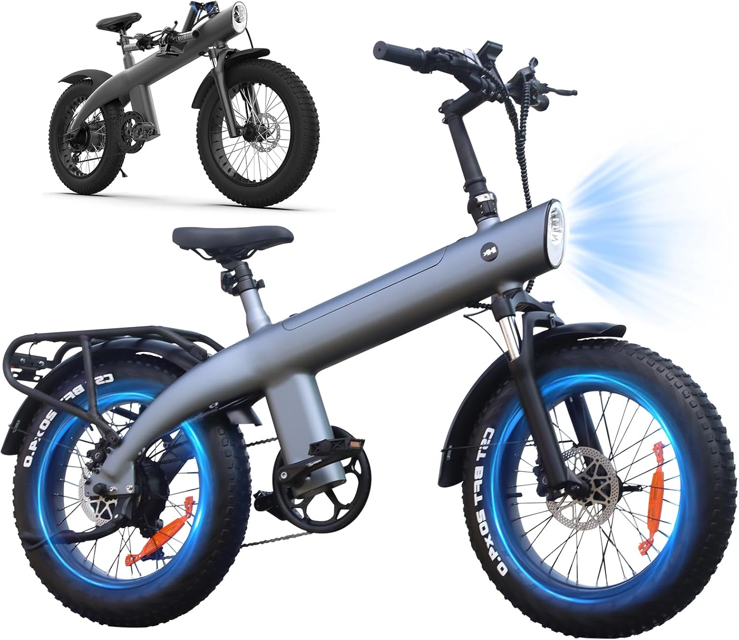 Sepeda Lipat Listrik Baru KIXI - Outdoor Hunting Electric Bike ulasan dan harga