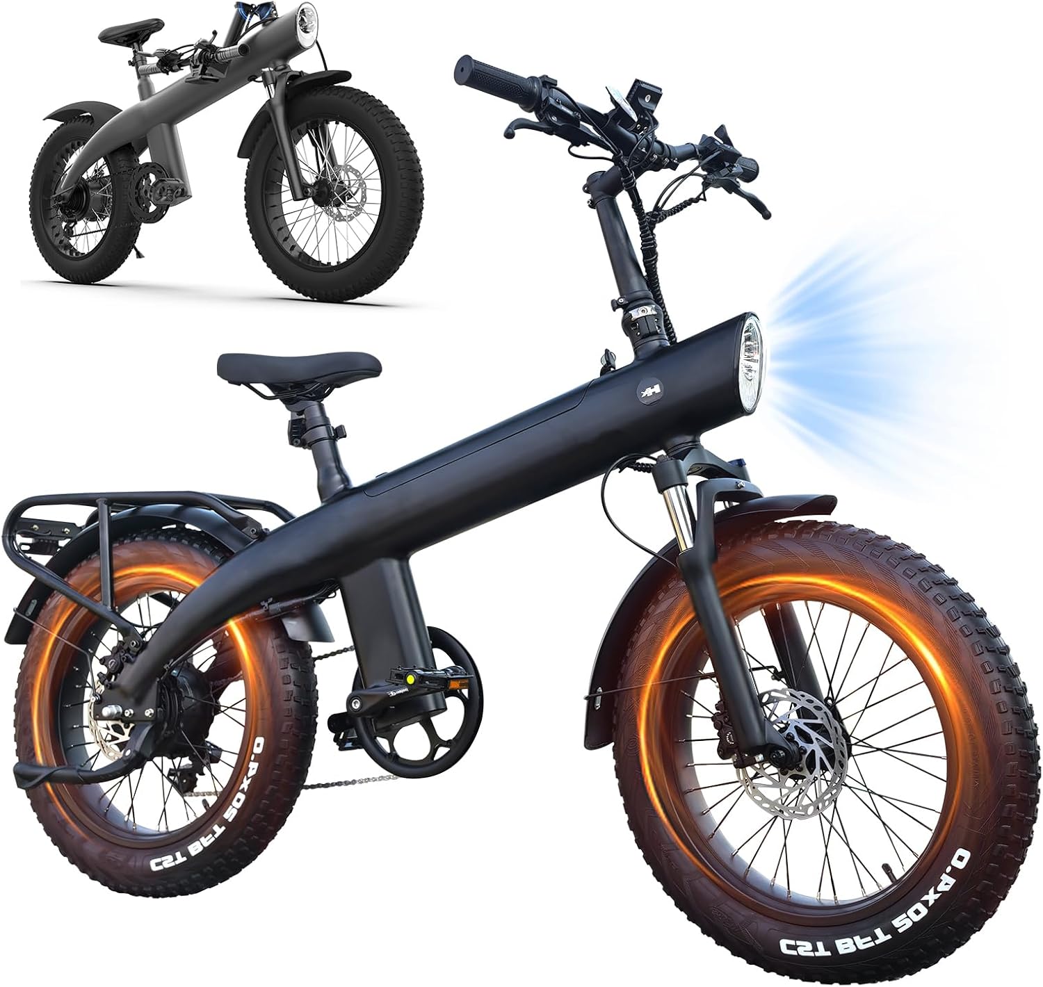 Sepeda Lipat Listrik Baru KIXI - Outdoor Hunting Electric Bike ulasan dan harga