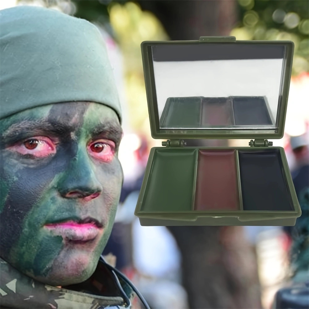 Kit Lukisan Wajah Kamuflase Ti - Camo Face Paint ulasan dan harga