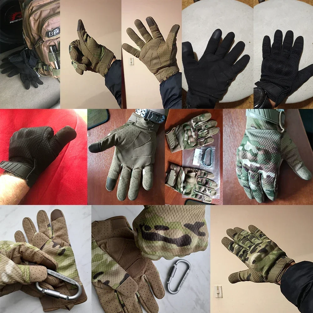 Camo sarung tangan layar sentu - Outdoor Hunting Gloves ulasan dan harga
