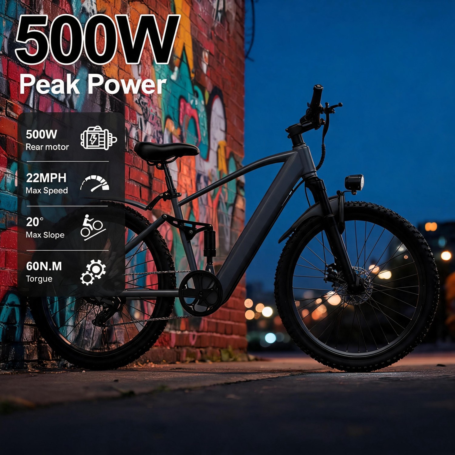 Sepeda Listrik Off-Road, Seped - Outdoor Hunting Electric Bike ulasan dan harga