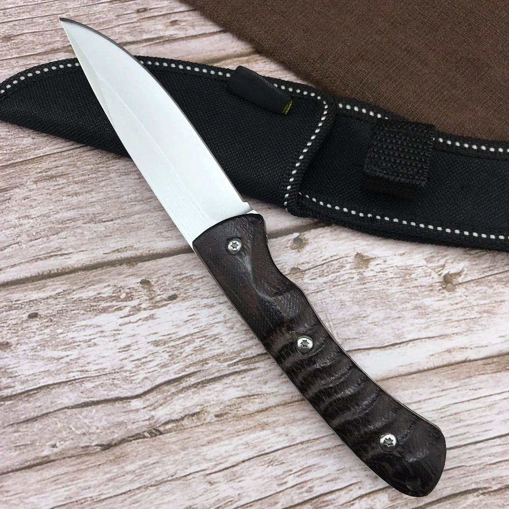 Pisau Berburu Lurus Full Tang  - Knife Hunting Fixed Blade ulasan dan harga