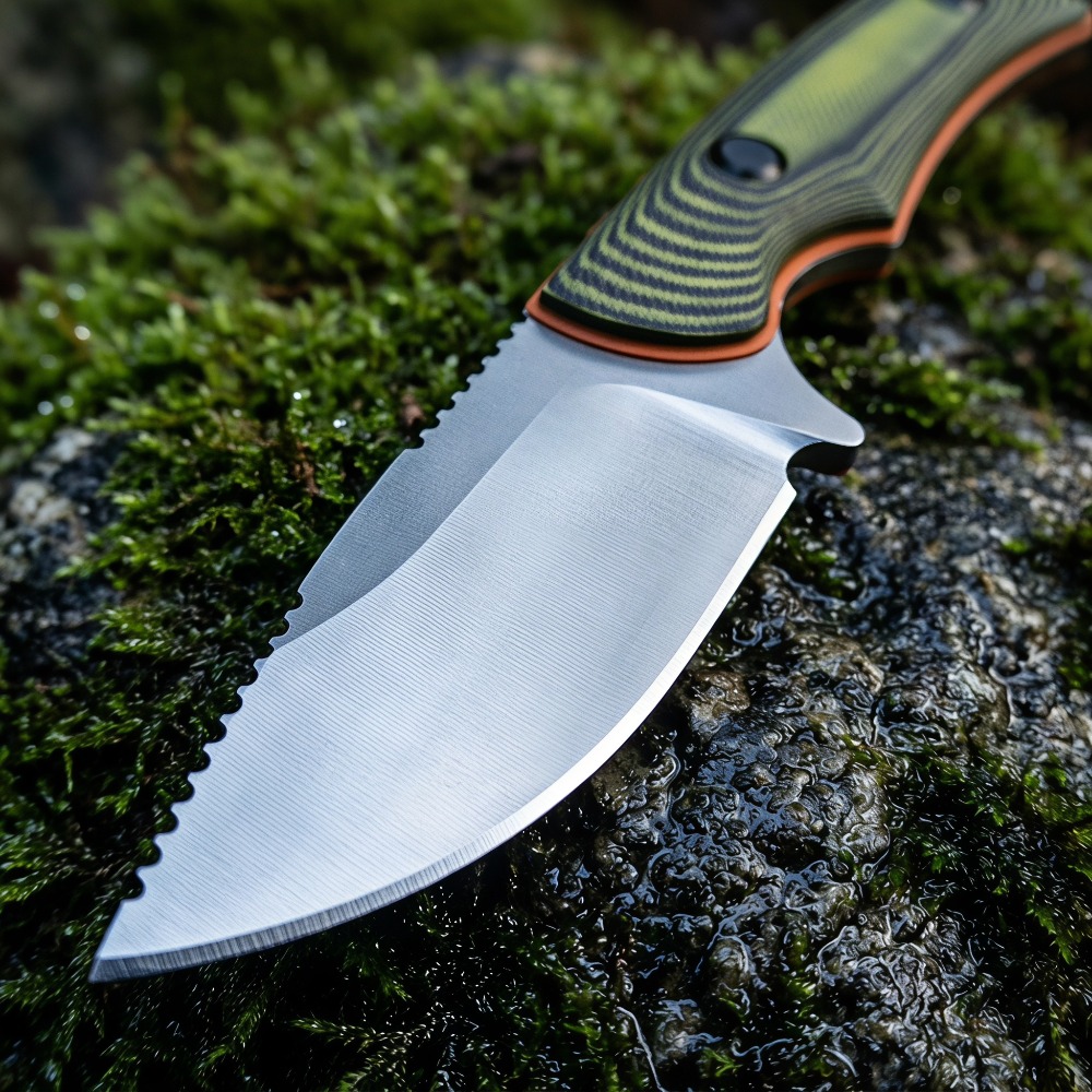 15017 Pisau Pemotong Lurus unt - Knife Hunting Fixed Blade ulasan dan harga