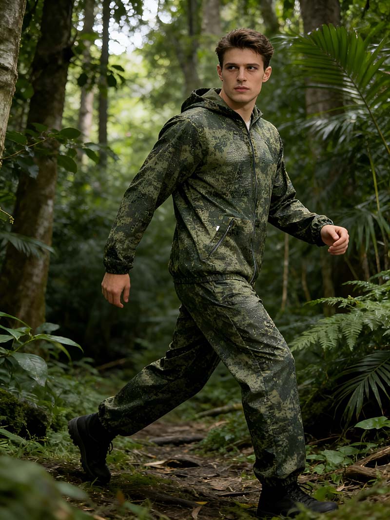 Setelan Pakaian untuk Memancin - Outdoor Hunting Hoodie ulasan dan harga