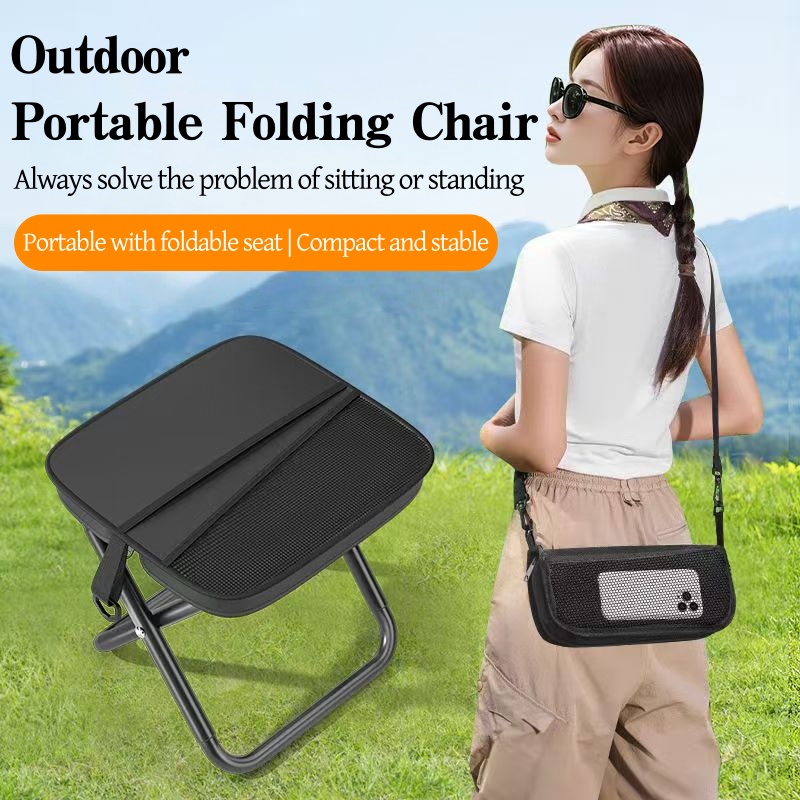 Ransel Lipat Baru Mini Ringan  - Outdoor Hunting Chair ulasan dan harga